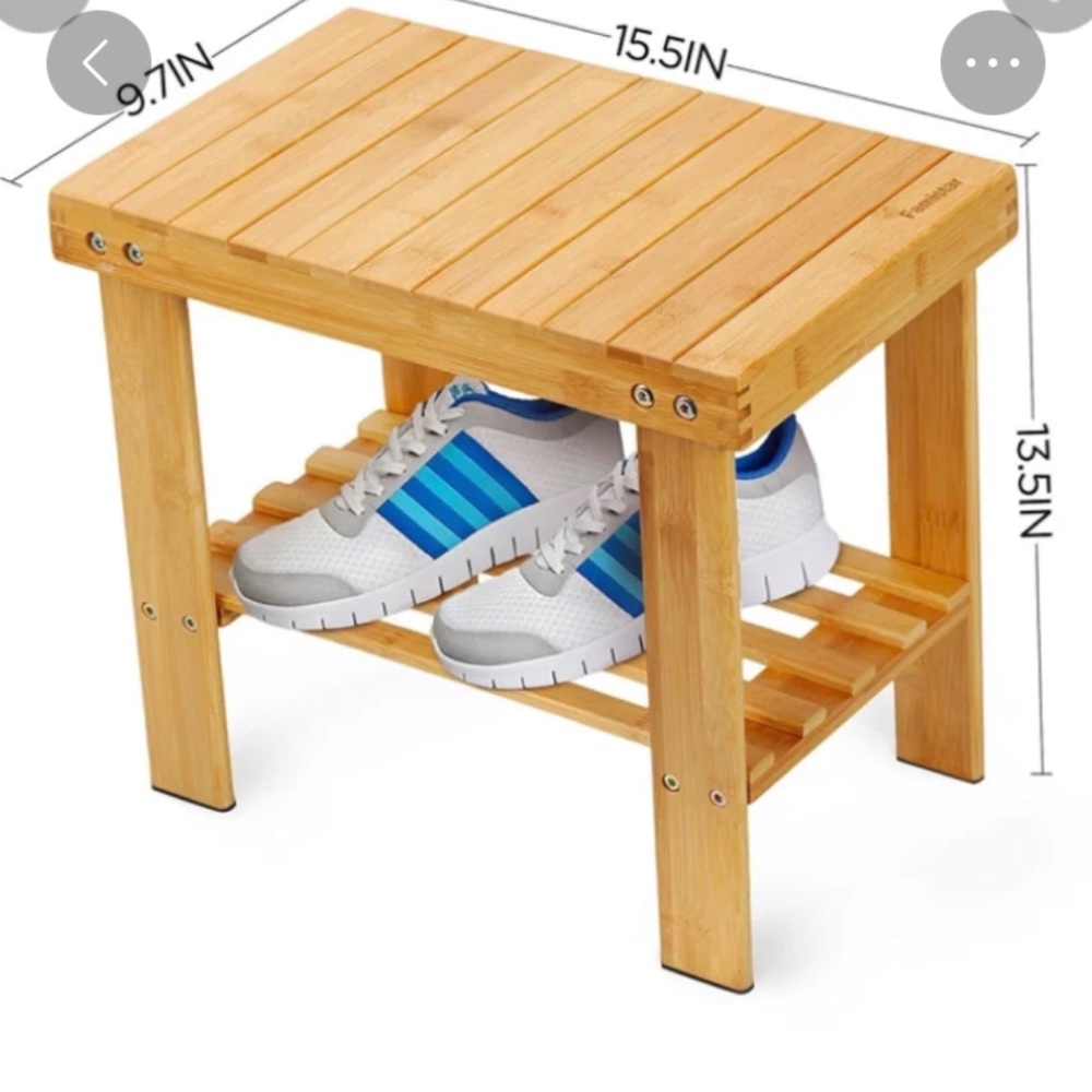 Bamboo foot stool